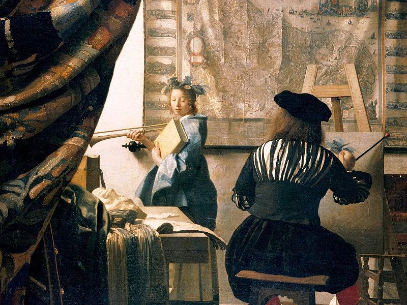 Johannes Vermeer Art of Painting china oil painting image